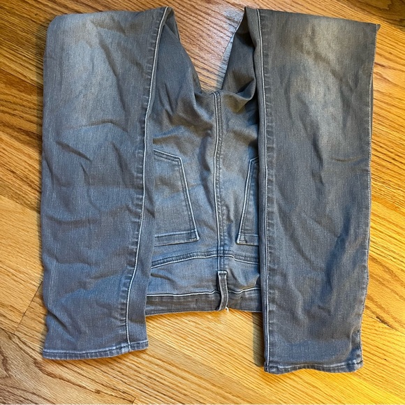Athleta Sculptek Skinny Jeans Gray Wash size 6 - Picture 3 of 9